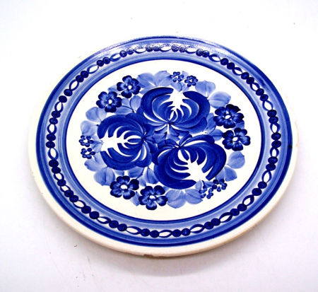 Fajans WŁOCŁAWEK patera dekoracyjna