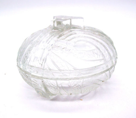 ART DECO Bomboniera Huta HORTENSJA