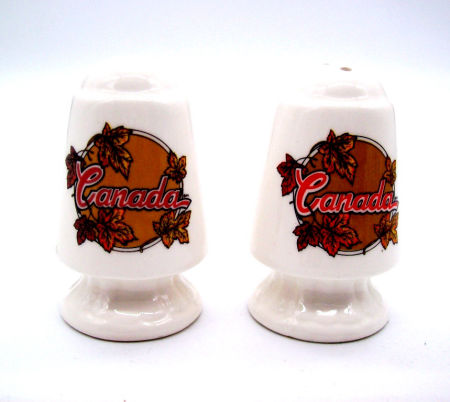 Solniczka i pieprzniczka CANADA liście klonowe