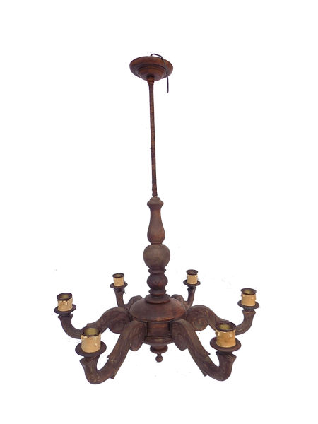 6-ramienny ŻYRANDOL pałacowy