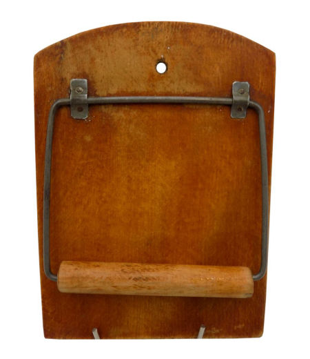 Zabytkowy wieszak do papieru toaletowego PRL