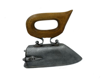 Zabytkowe ŻELAZKO na duszę XIX/XX w