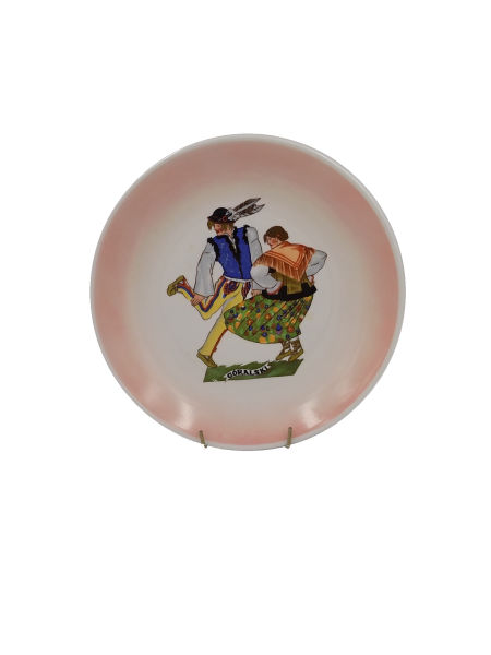 Tańce Polskie GÓRALSKI porcelana Wałbrzych Stary Zdrój