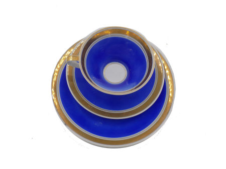 Zestaw śniadaniowy Porcelana DDR