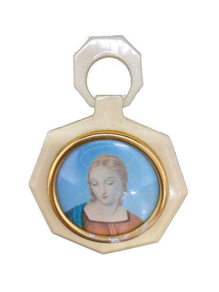 Zawieszka Ikona Dewocjonalia PRL