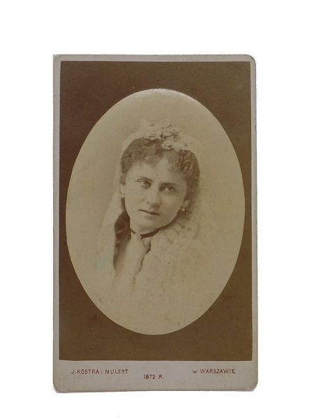 Stara FOTOGRAFIA J. Kostka i Mulert dawniej K. Baayer Warszawa