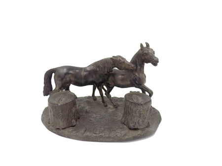 Zabytkowy KAŁAMARZ k.XIX w konie