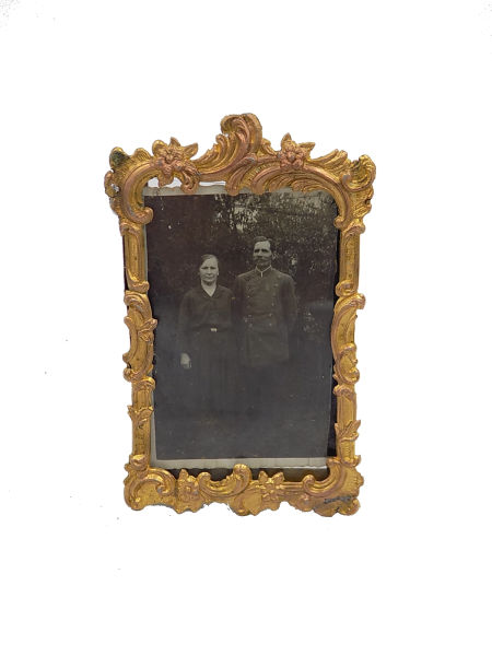 Zabytkowa RAMKA do zdjęć + zdjęcie