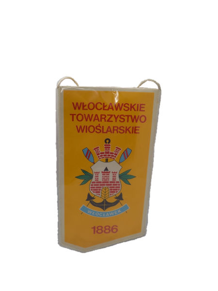 Proporczyk Włocławskie Towarzystwo Wioślarskie WTW Włocławek