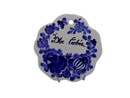 Fajans Włocławek deska kwiatek Dla Ciebie M. Deskiewicz
