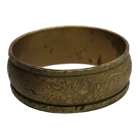 Zabytkowa BRANSOLETKA mosiądz