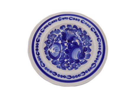 Fajans WŁOCŁAWEK patera dekoracyjna KUJAWY