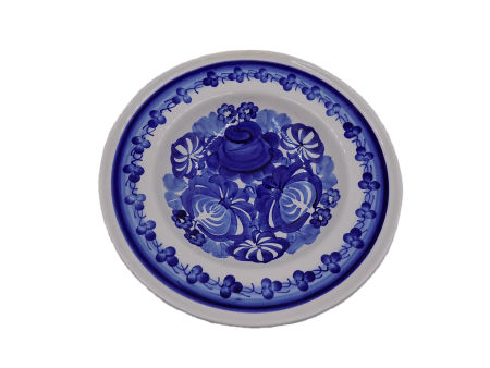 Fajans WŁOCŁAWEK patera dekoracyjna KUJAWY Jadwiga Wilczyńska