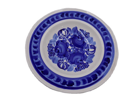 Fajans WŁOCŁAWEK patera dekoracyjna KUJAWY