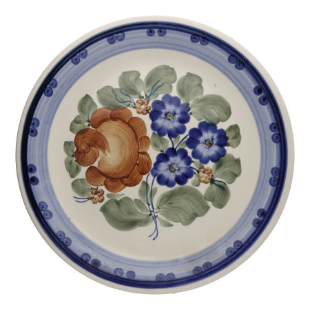 FAJANS Włocławek TALERZ dekoracyjny