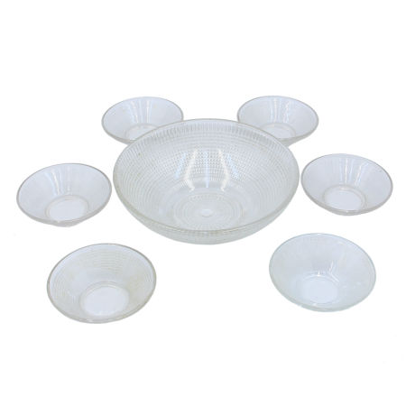 GARNITUR DO SAŁATEK 6+1 Huta HSG Ząbkowice? HS Prądniczanka? PRL