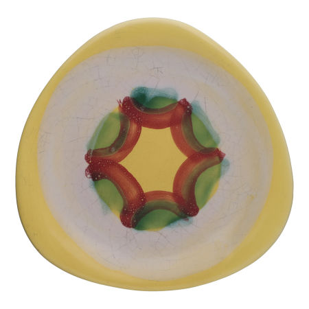 Fajans WŁOCŁAWEK talerz Picasso Elżbieta Piwek Białoborska