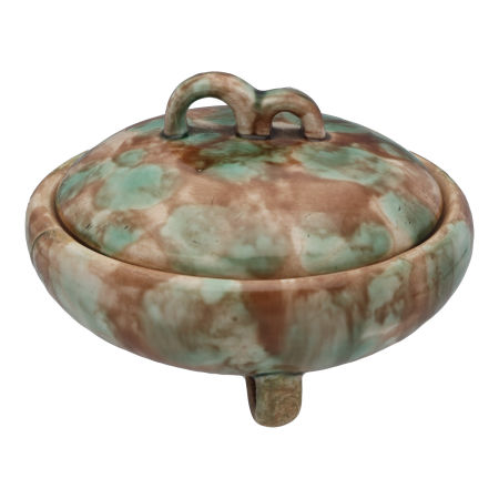 Fajans WŁOCŁAWEK bombonierka wzór nr.3