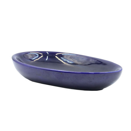PATERA kobaltowa Fajans Włocławek wz. 560 Wit Płażewski