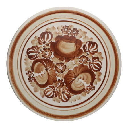 Fajans WŁOCŁAWEK patera dekoracyjna