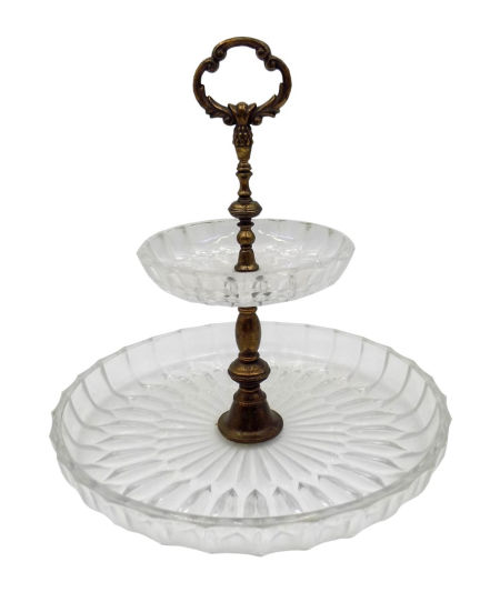 Karuzela do ciast Etażerka PRL Huta Julia