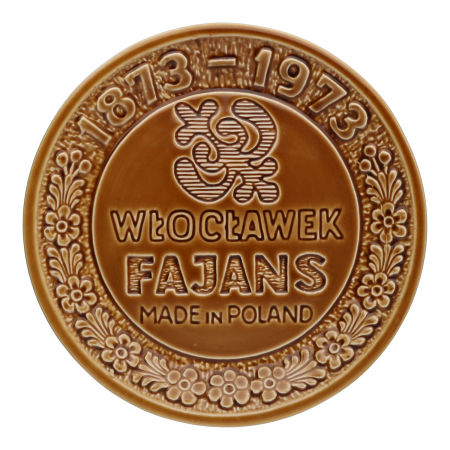 Talerz okolicznościowy Fajans Włocławek Jan Sowiński