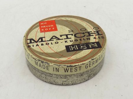 Puszka blaszana Match Diabolo Kugeln z West Germany