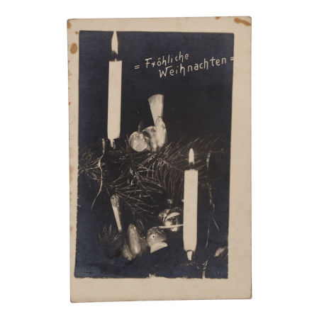 Przedwojenna pocztówka świąteczna Włocławek