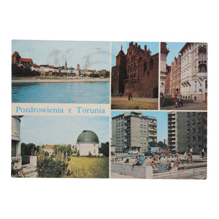 Pocztówki PRL TORUŃ