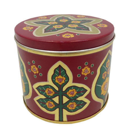 Blaszana Puszka po herbacie Delikat