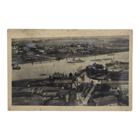 Pocztówka Szlezwik-Holsztyn Nord-Ostsee Kanal bei Hochdonn II WŚ