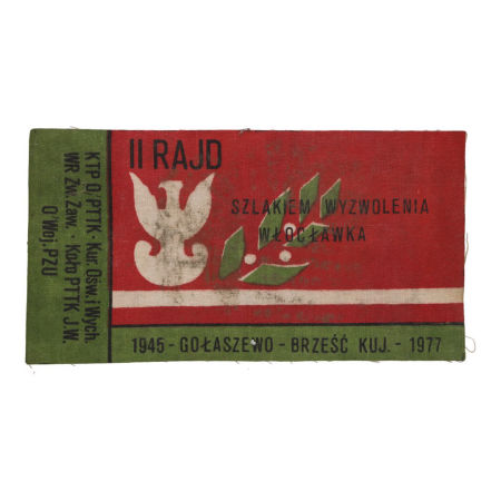 Naszywka Szlakiem Wyzwolenia Włocławka