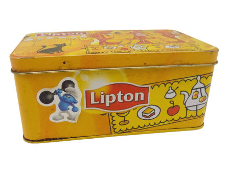 Blaszana PUSZKA kolekcjonerska LIPTON z lat 2002-2014