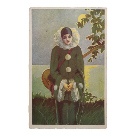 Noworoczna Pocztówka z Włocławka z 1927 roku