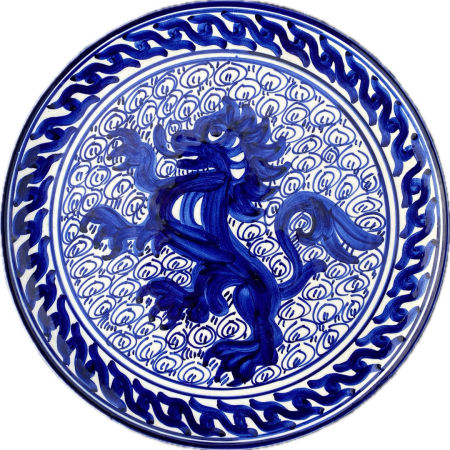 Patera dekoracyjna ceramika Spain