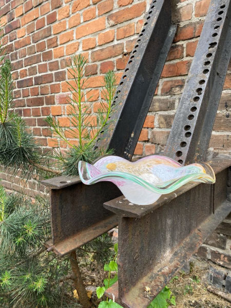 Patera Szkło artystyczne Italy Glass Murano