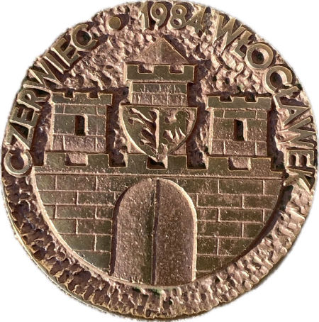 Plakieta okolicznościowa URSUS Włocławek 1984