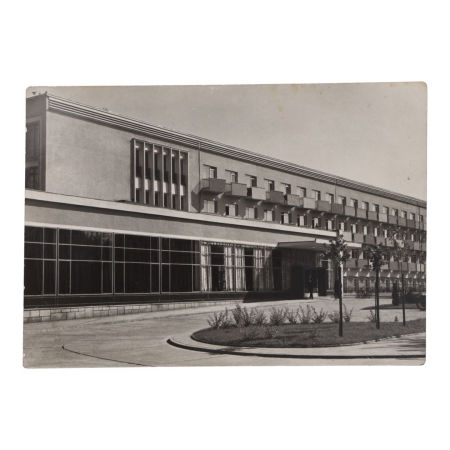 Pocztówka PRL Ciechocinek Sanatorium wojskowe