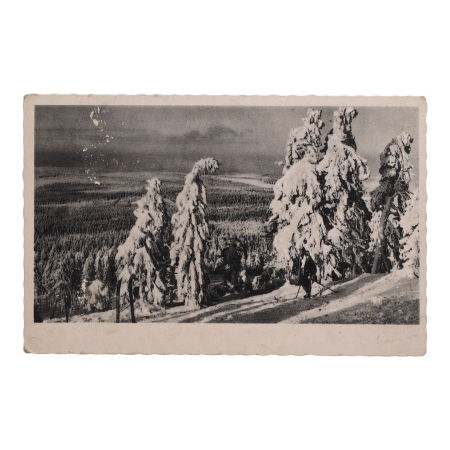 Pocztówka świąteczna z okresu II Wojny Światowej