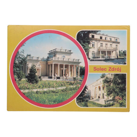 Stara Pocztówka - Solec Zdrój, Pijalnia Wód Mineralnych Sanatorium
