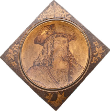 Popiersie Rękodzieło Frau Gryfin 1898 r