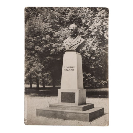 Stara Pocztówka Ciechocinek 1963 Pomnik Stanisława Staszica