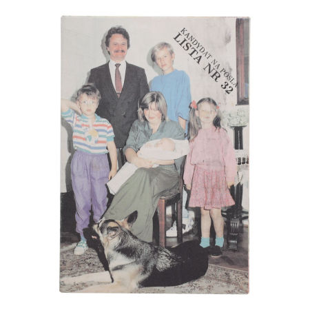 Stara Pocztówka Wyborcza KLD Toruń-Włocławek