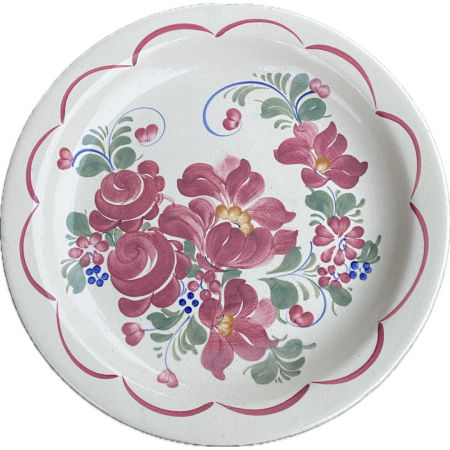 Talerz dekoracyjny Fajans Włocławek Belter