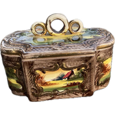 Zabytkowy Pojemnik na ciasteczka p. XX w