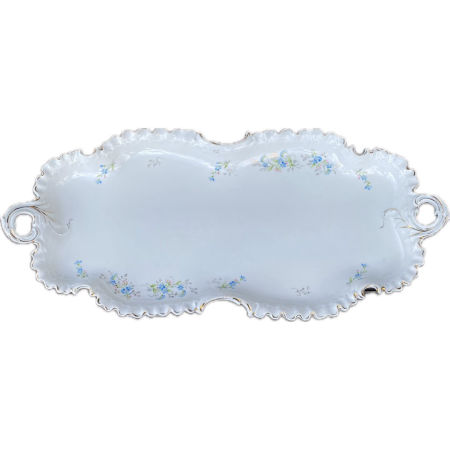 Zabytkowy półmisek do mięs porcelana Kuźniecow